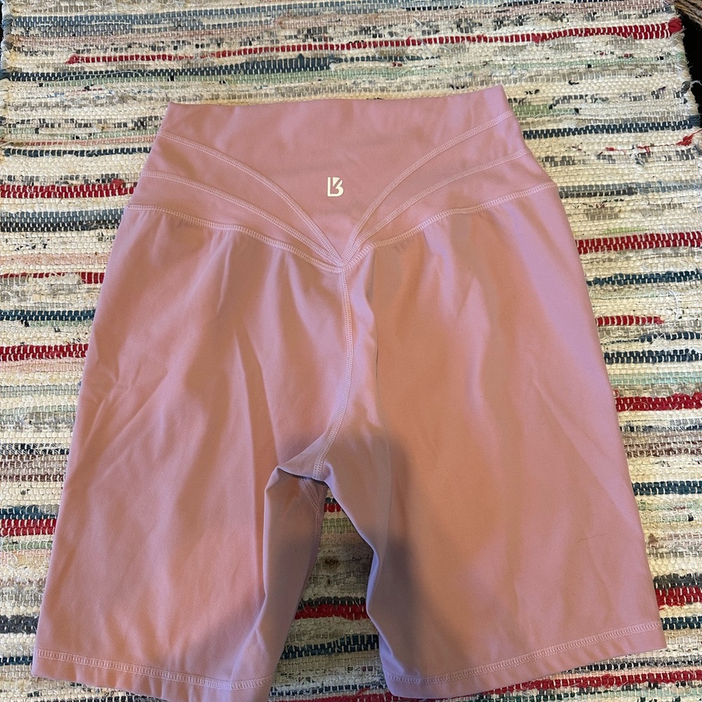 BuffBunny women’s size medium light pink biker shorts